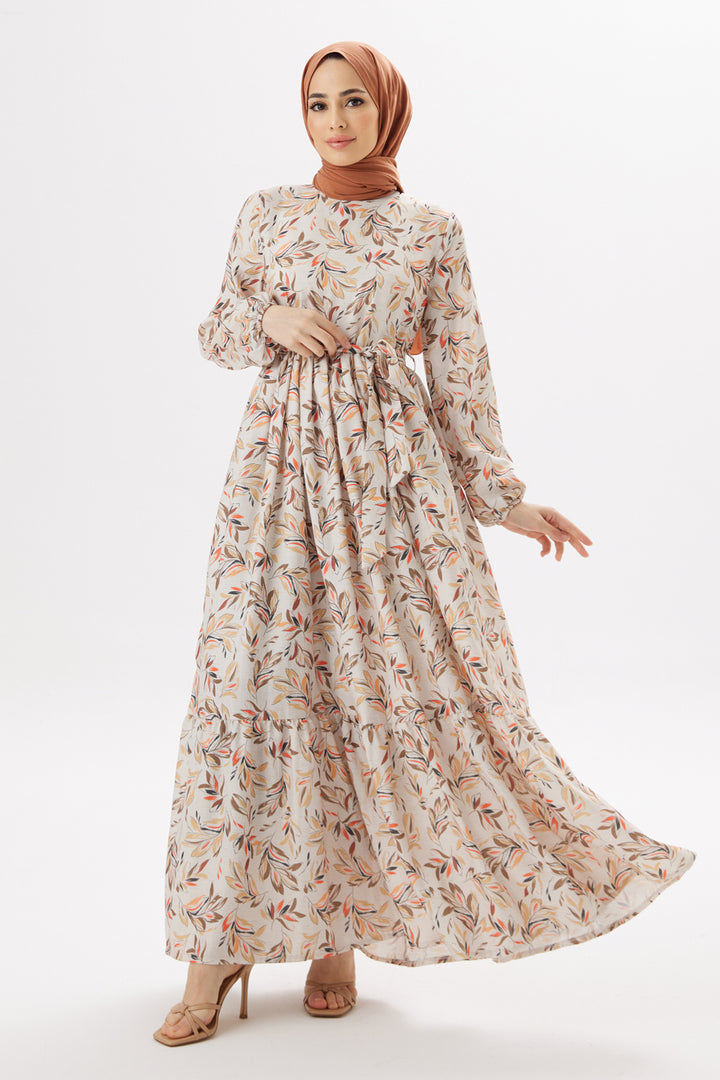 فستان ZRF النسائي Viva Linen - تيراكوتا - Athis-Mons