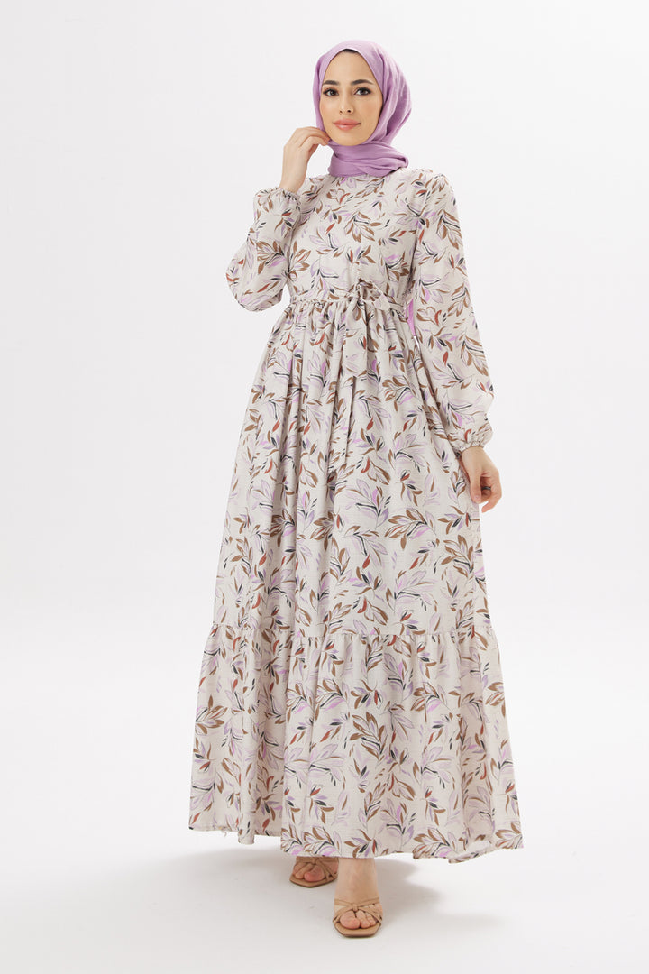 فستان ZRF نسائي Viva Linen - أرجواني - Meaux
