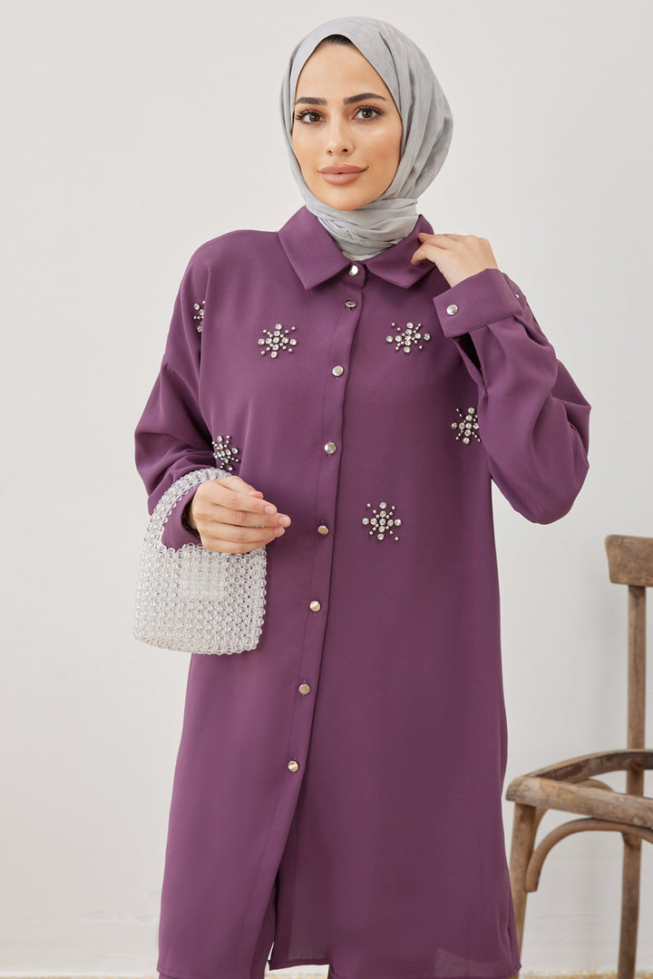 ZRF Women Snowflake Hijab Set - Lilac - Weymouth