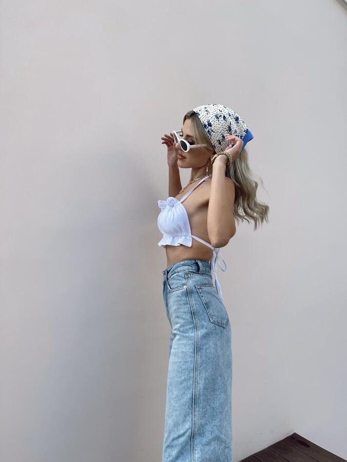 HLLY Women Kyle Crop White - Garbsen