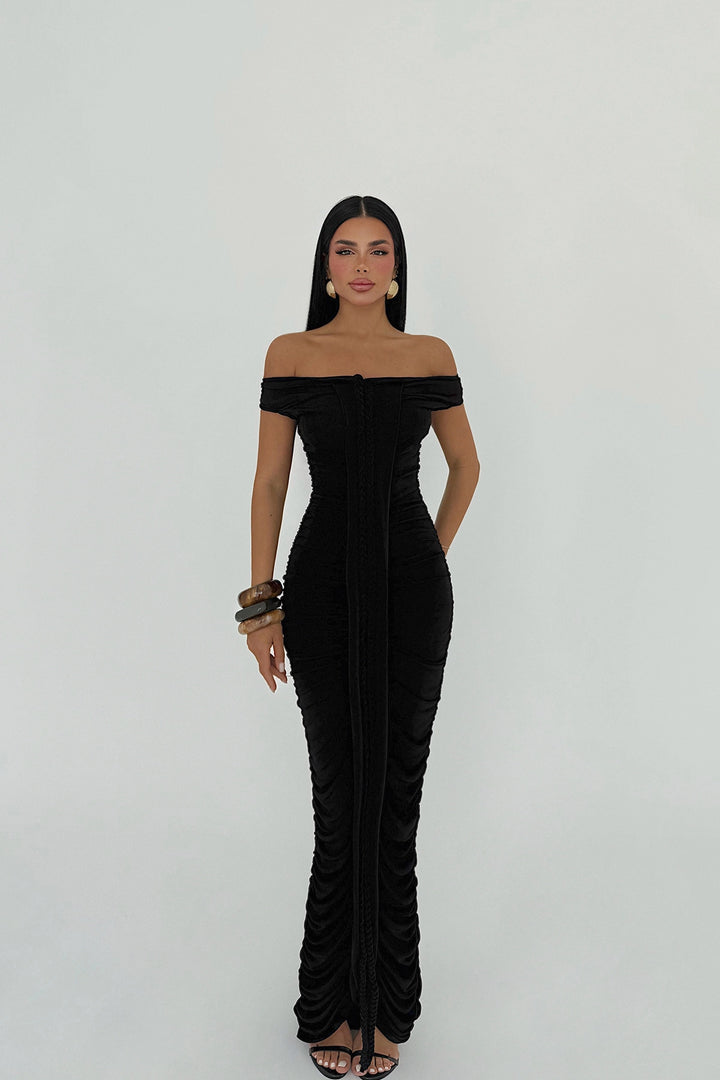 EYY Women Siyah Naselinta Elbise - Hobart