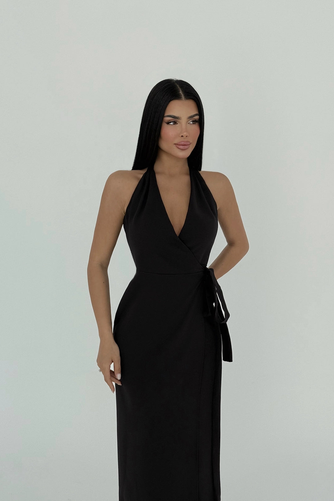 EYY Women Siyah Bağlı Elbise - Brandenburg