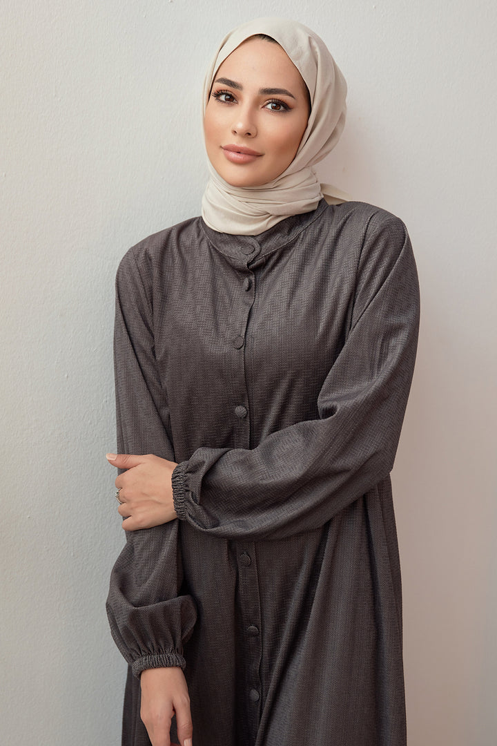 ZRF تونيك مخملي نسائي مقاس كبير - أنثراسيت - بورغ أون بريس