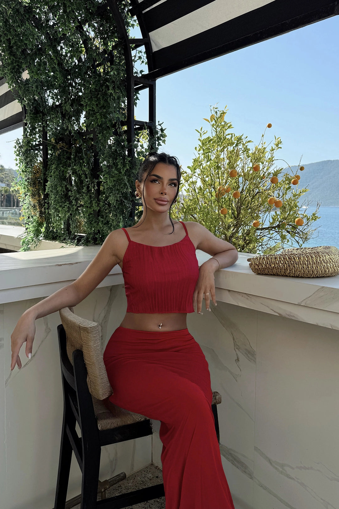 EYY Women Red Bellezza Suit - Svyetlahorsk