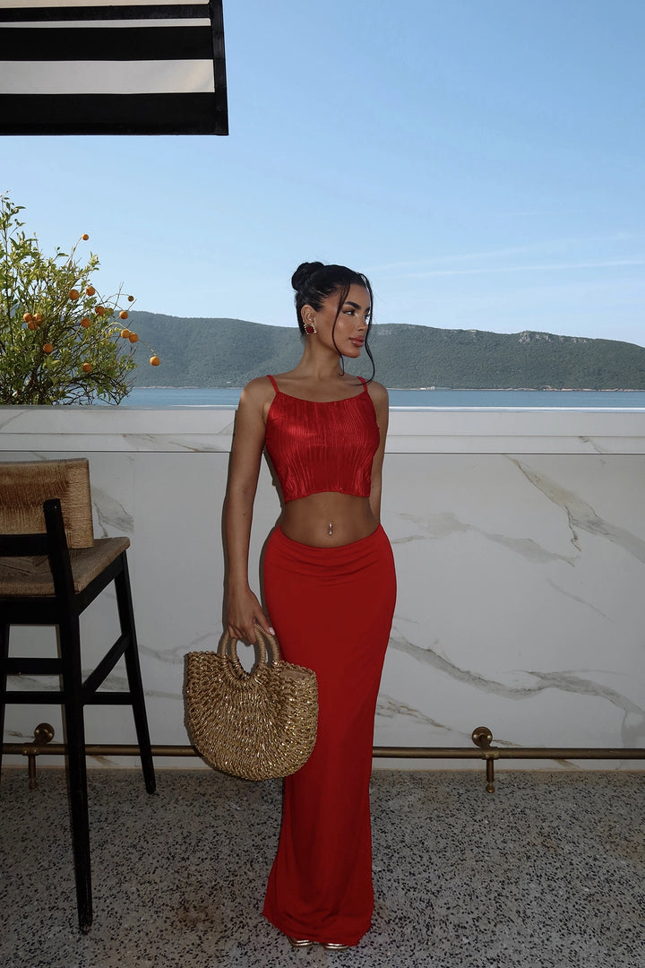 EYY Women Red Bellezza Suit - Svyetlahorsk