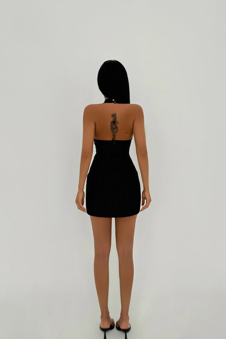 EYY Women Siyah Joa Mini Kemer Detay Elbise - Drachten