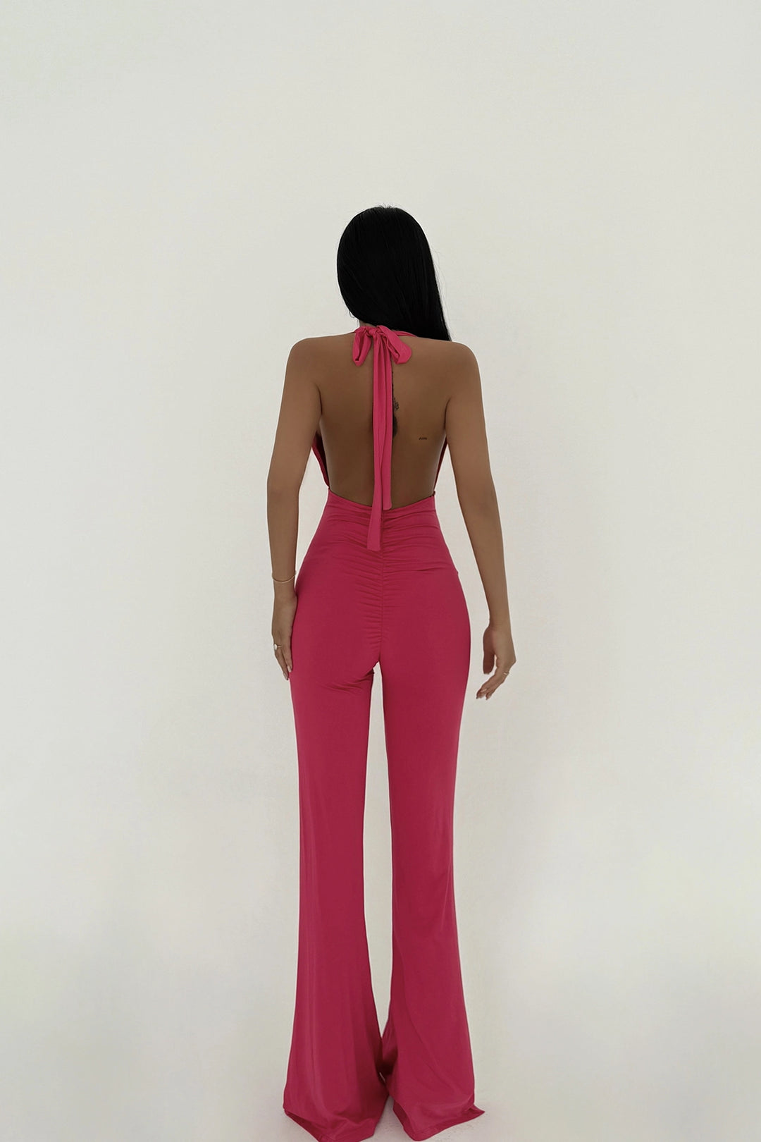 EYY Women Fuhsia Small Jumpsuit - Welling