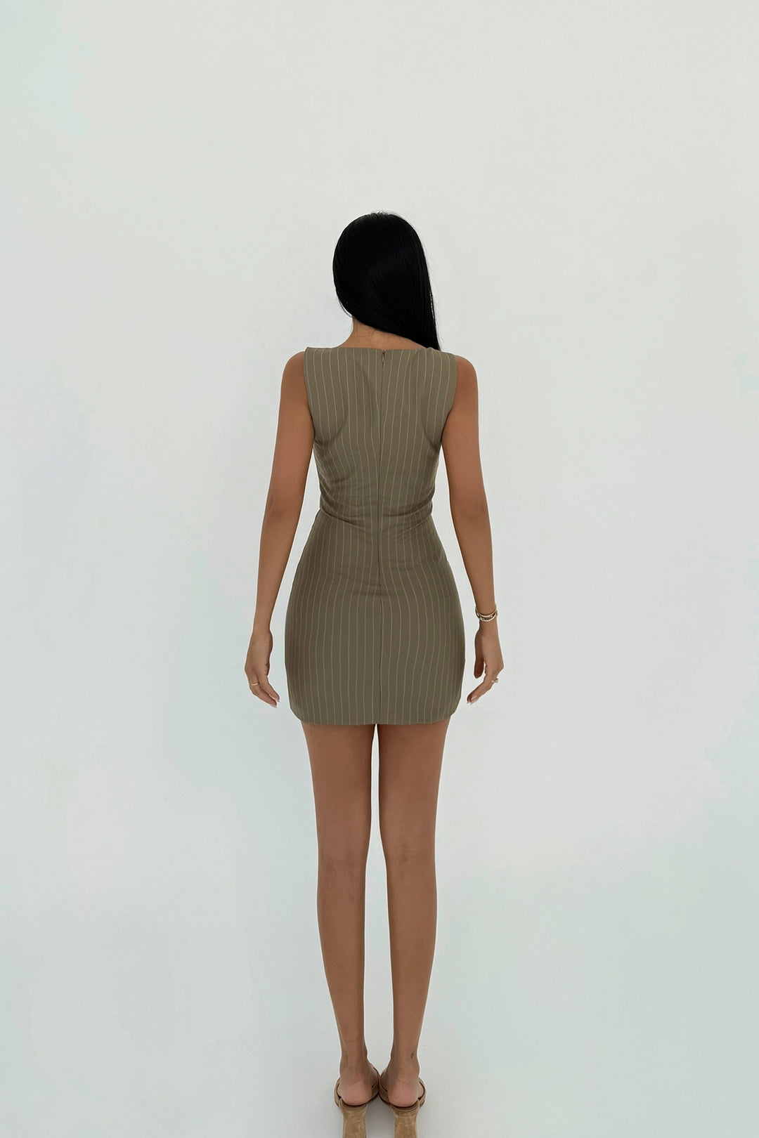 EYY Women Khaki District Mini Dress - Slatina