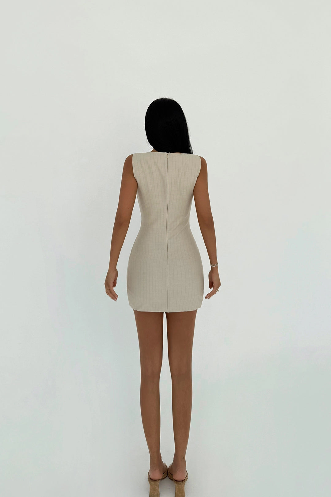 EYY Women Beige Jila Mini Dress - Salisbury