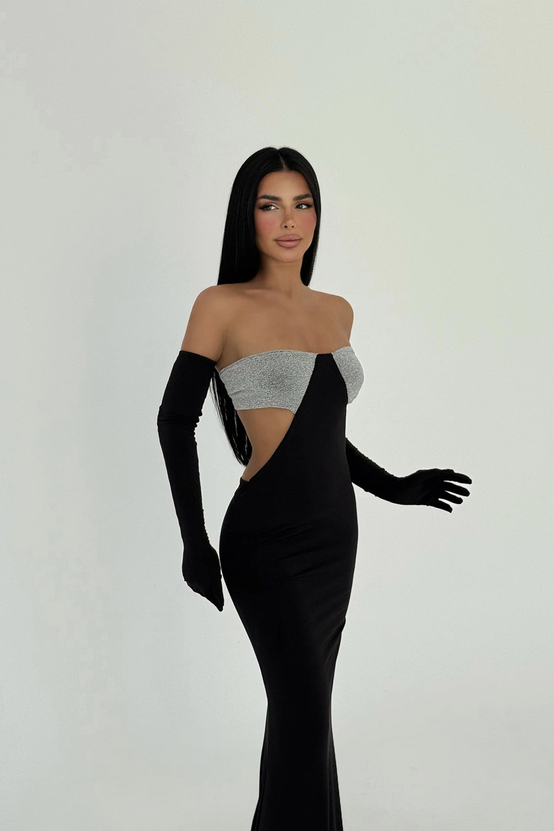 EYY Women Black Elvera Glitter Detail Dress - Fort McMurray