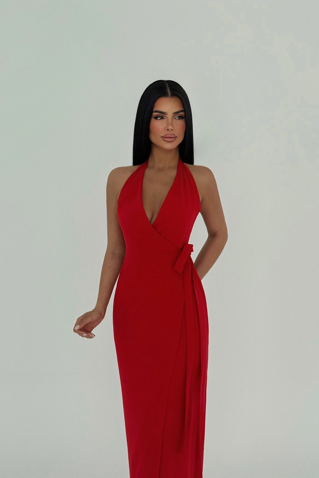 EYY Women Kırmızı Bağlı Elbise - Cuxhaven