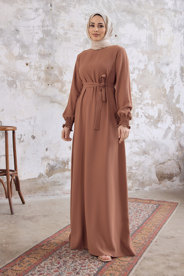 ZRF Women Vera Belted Dress - Camel - Singen