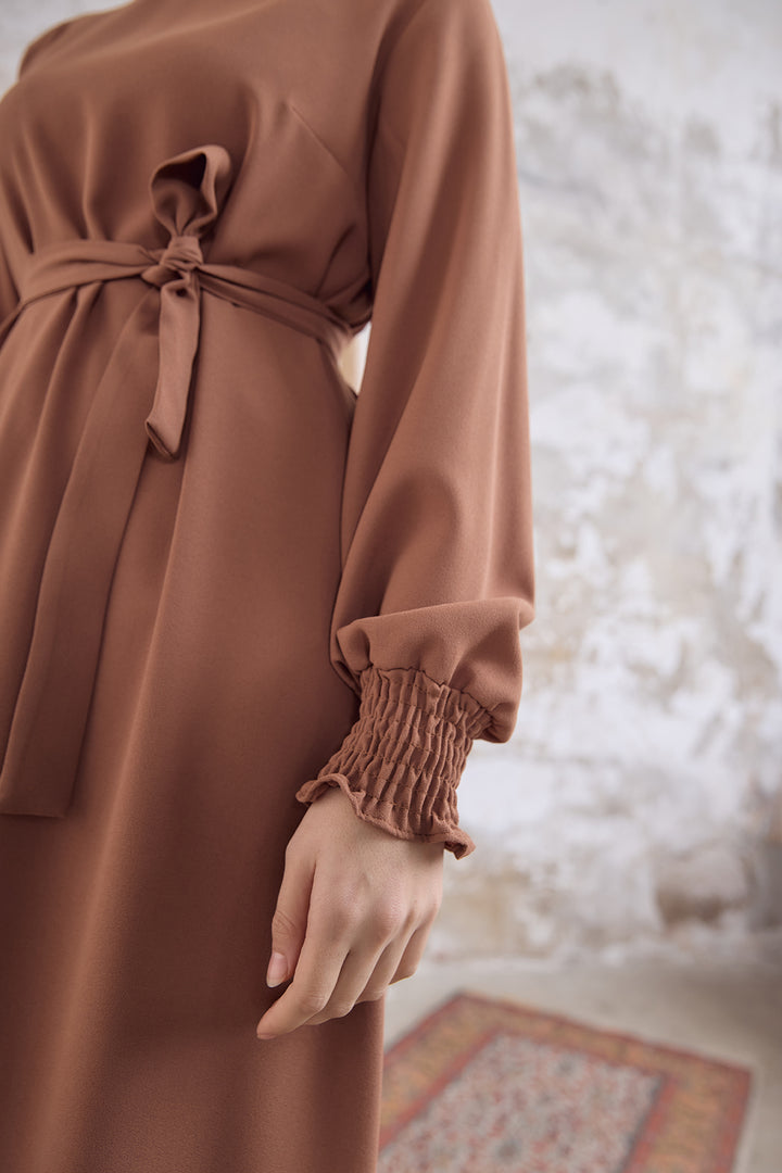 ZRF Women Vera Belted Dress - Camel - Singen