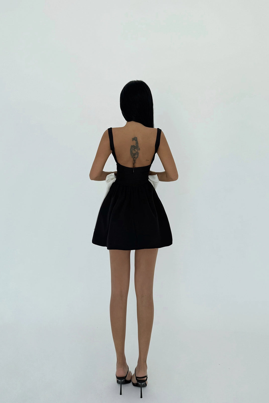 EYY Women Siyah Nellie Yay Detaylı Mini Elbise - Lüneburg
