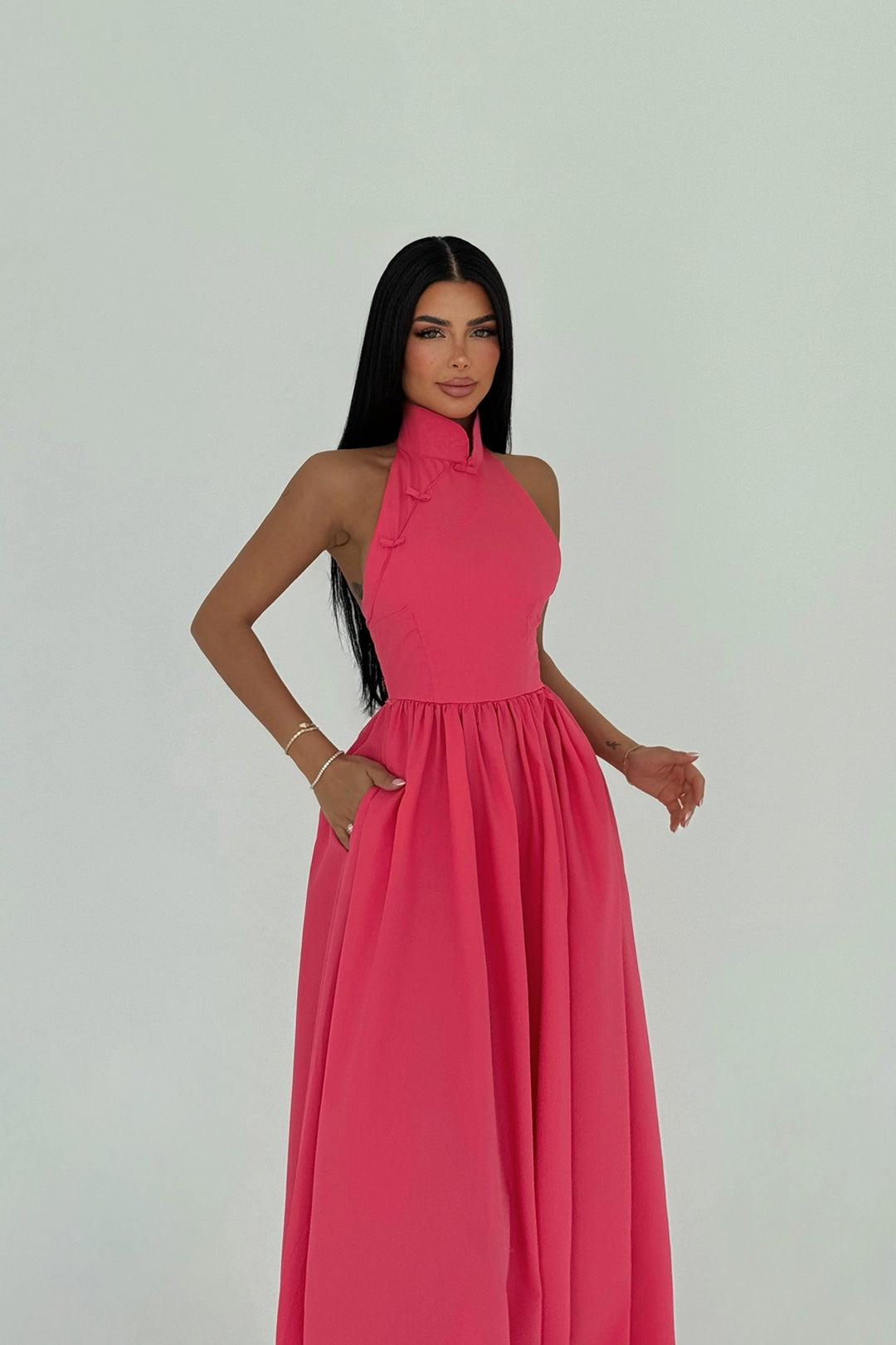 EYY Women Nar Çiçeği Tania Elbise - Toluca