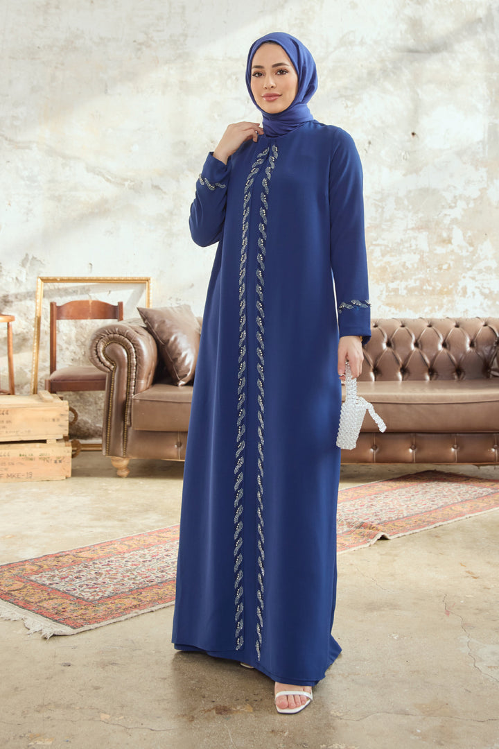 فستان سهرة نسائي مقاس كبير لارا من ZRF - نيلي - Skelmersdale