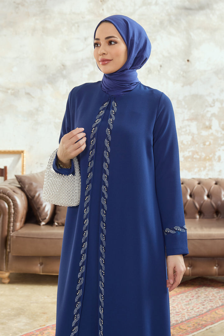 فستان سهرة نسائي مقاس كبير لارا من ZRF - نيلي - Skelmersdale