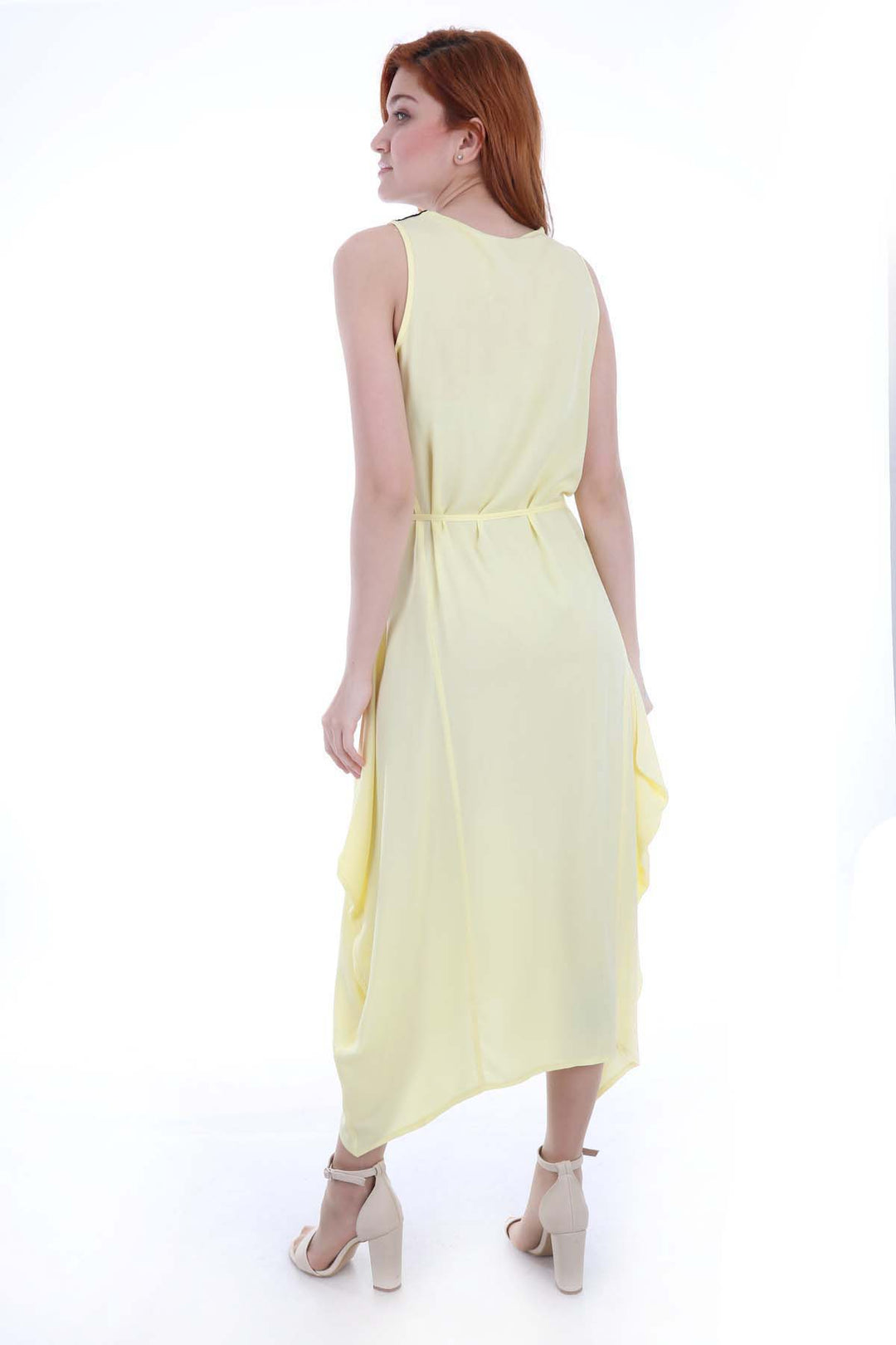 BGD Women Embroidered Dress - Yellow - Kamianets-Podilskyi