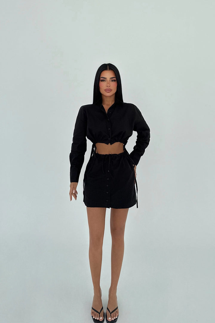 EYY Women Black Skirt Suit - Mataró