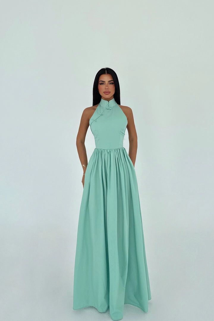 EYY Women Aqua Green Tania Dress - Sesto San Giovanni