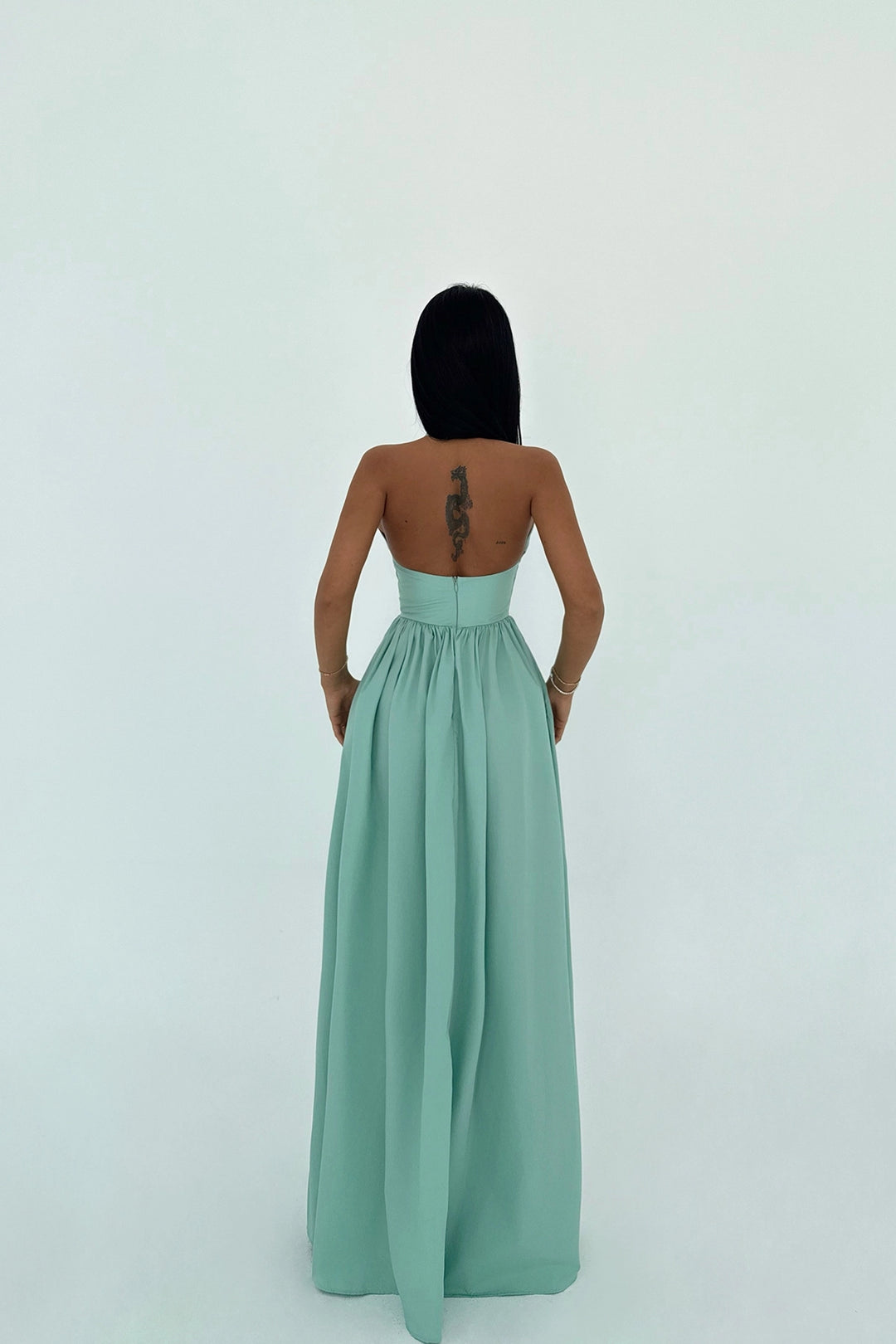 EYY Women Aqua Green Tania Dress - Sesto San Giovanni