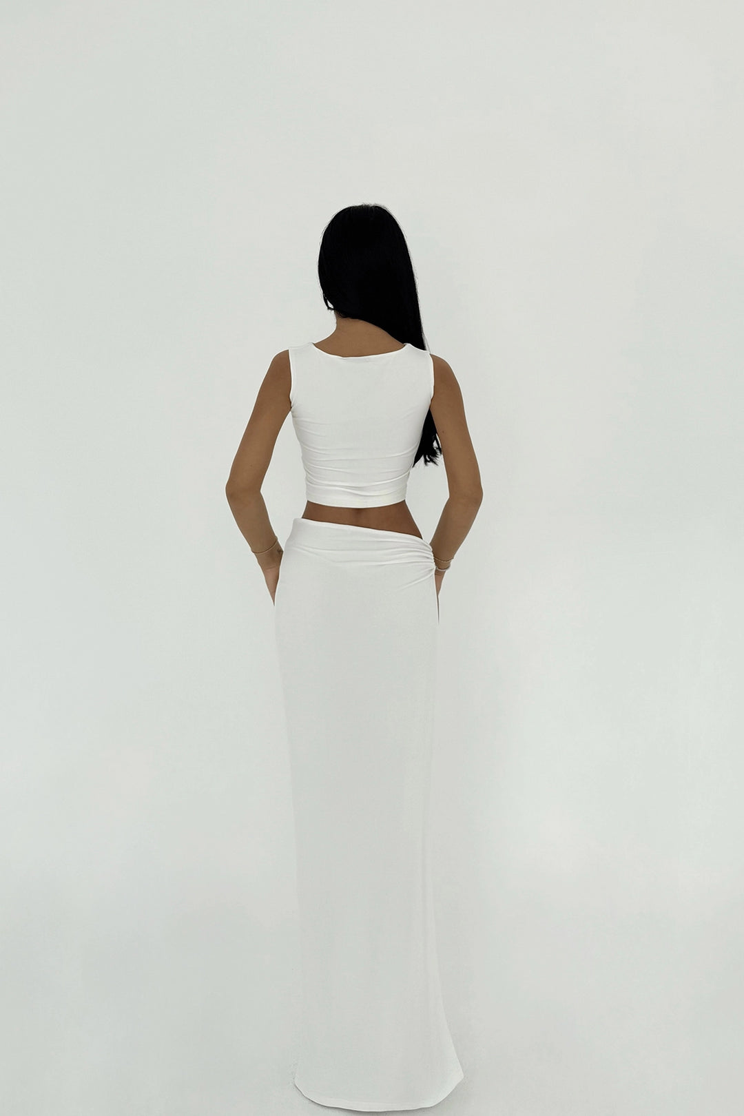 EYY Women White Skirt Suit - The Acreage