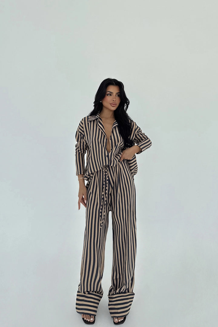 EYY Women Bej Pantolon Takımı - Kendale Lakes