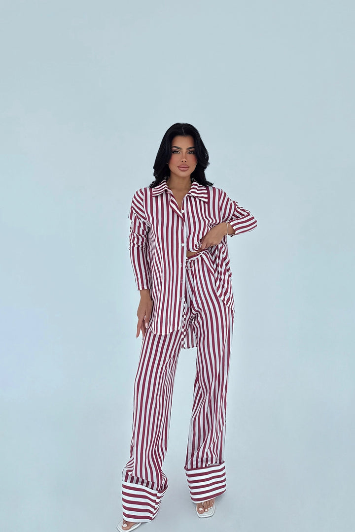 EYY Women Kırmızı Pantolon Takımı - Silver Spring