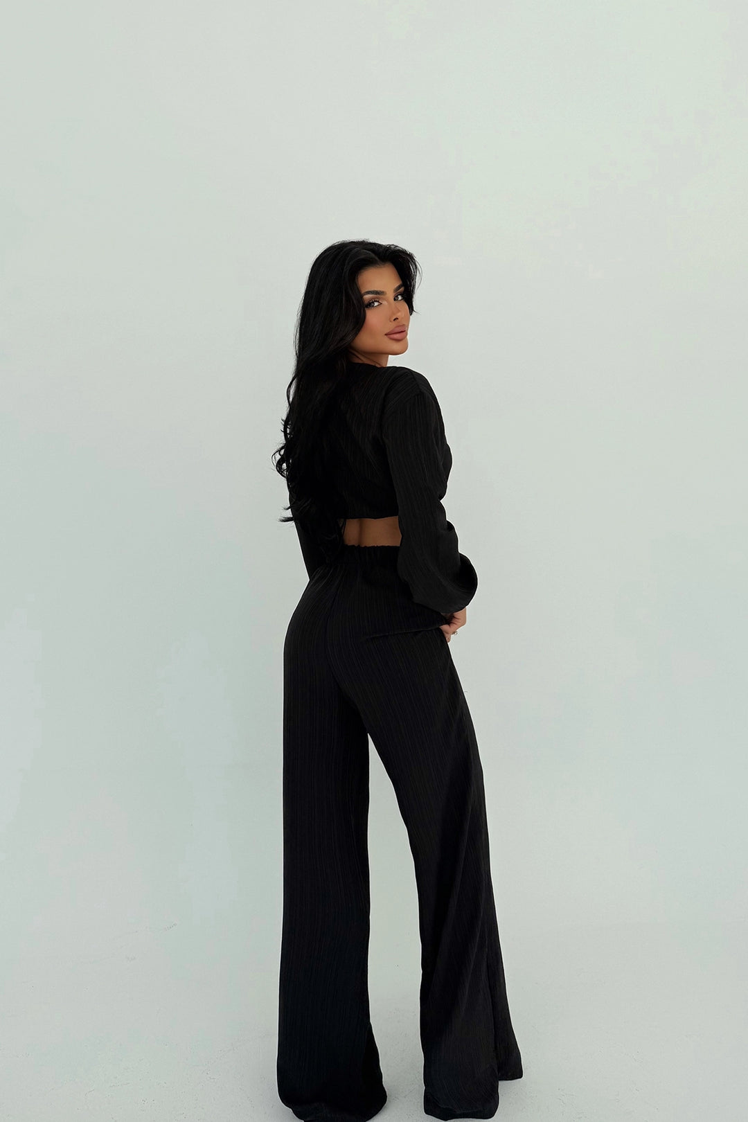 EYY Women Siyah Adelina Bağcıklı Takım - San Rafael