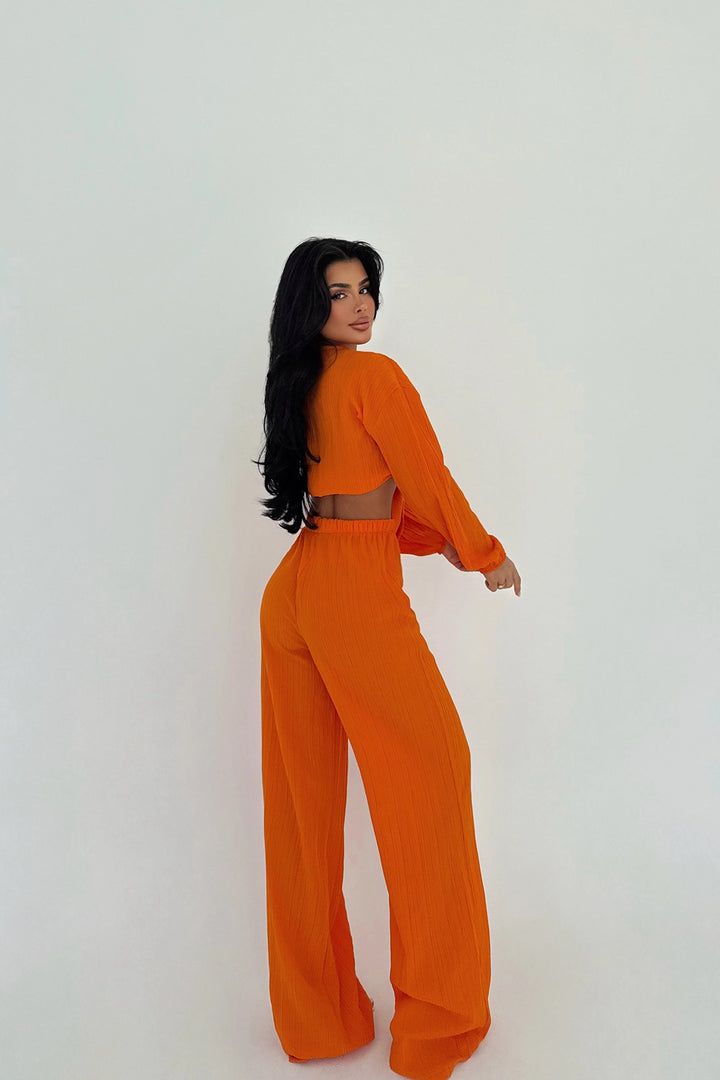EYY Women Turuncu Adelina Bağcıklı Takım - Brăila