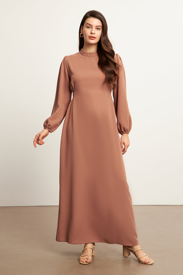 ZRF Women Nevra Belted Dress - Camel - Kallithéa