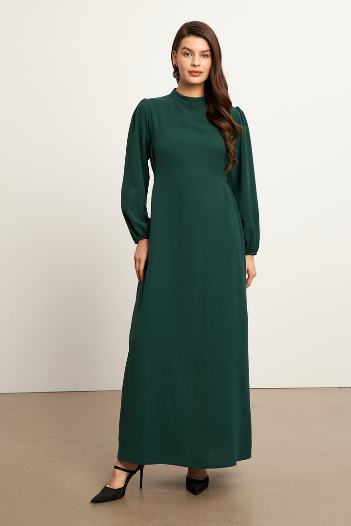 ZRF Women Nevra Belted Dress - Emerald - Wiesbaden