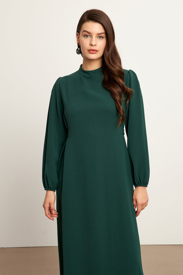 ZRF Women Nevra Belted Dress - Emerald - Wiesbaden