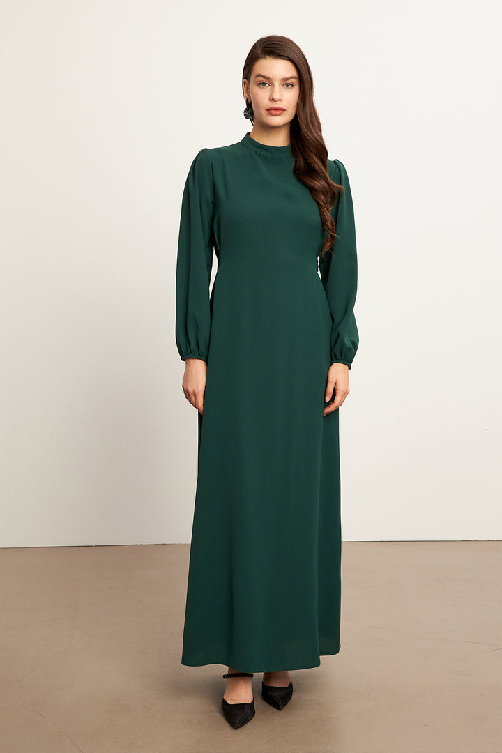ZRF Women Nevra Belted Dress - Emerald - Wiesbaden
