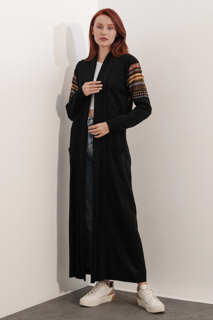 BGD Women Uzun Triko Hırka - A.Siyah - Prairieville
