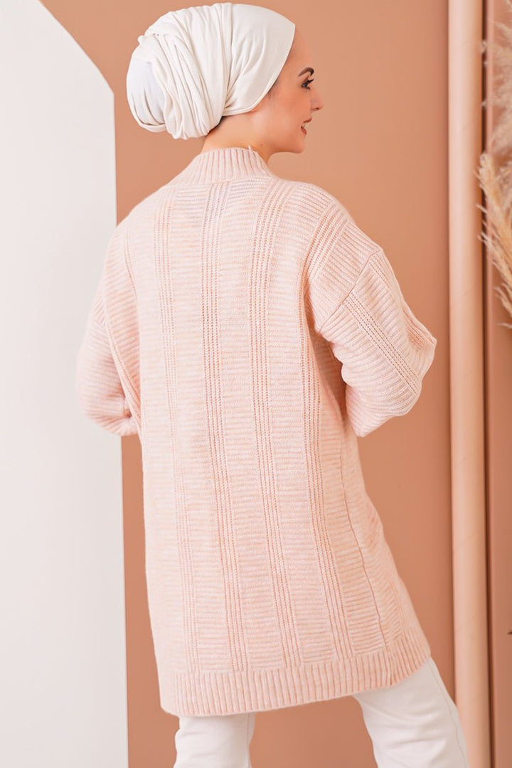 BGD Women Hijab Cardigan - Powder - Brasschaat