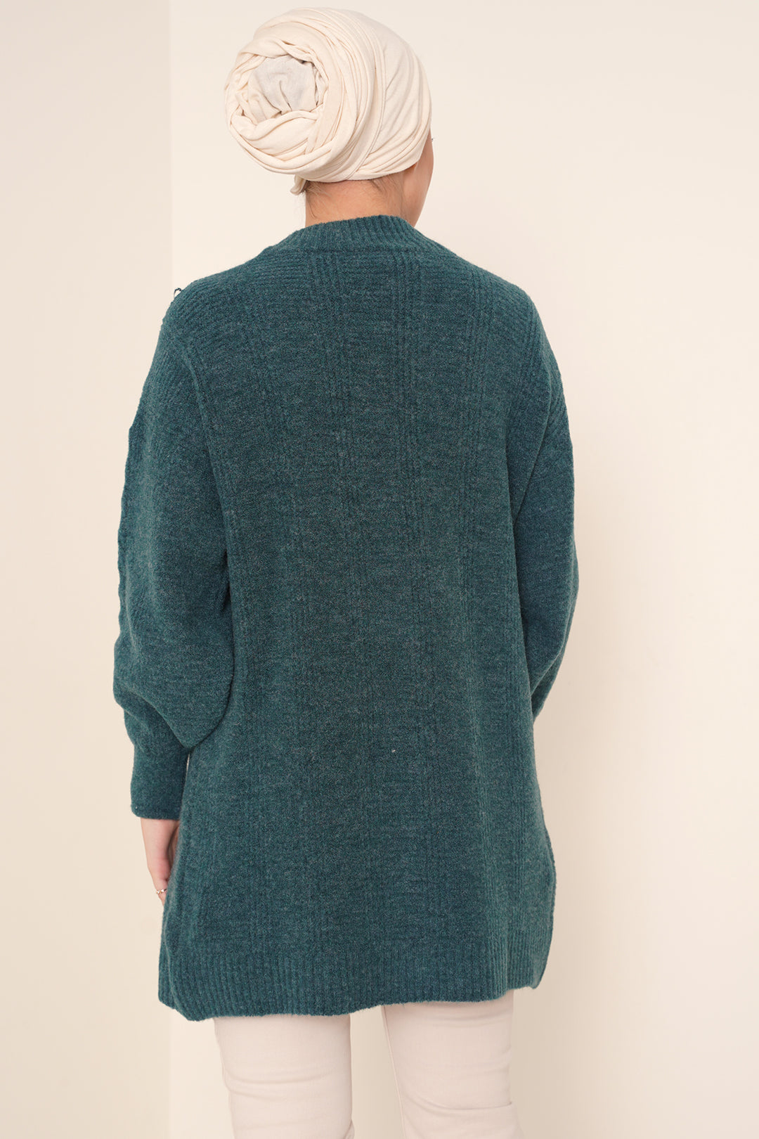BGD Women Hijab Cardigan - Water Green - Bârlad