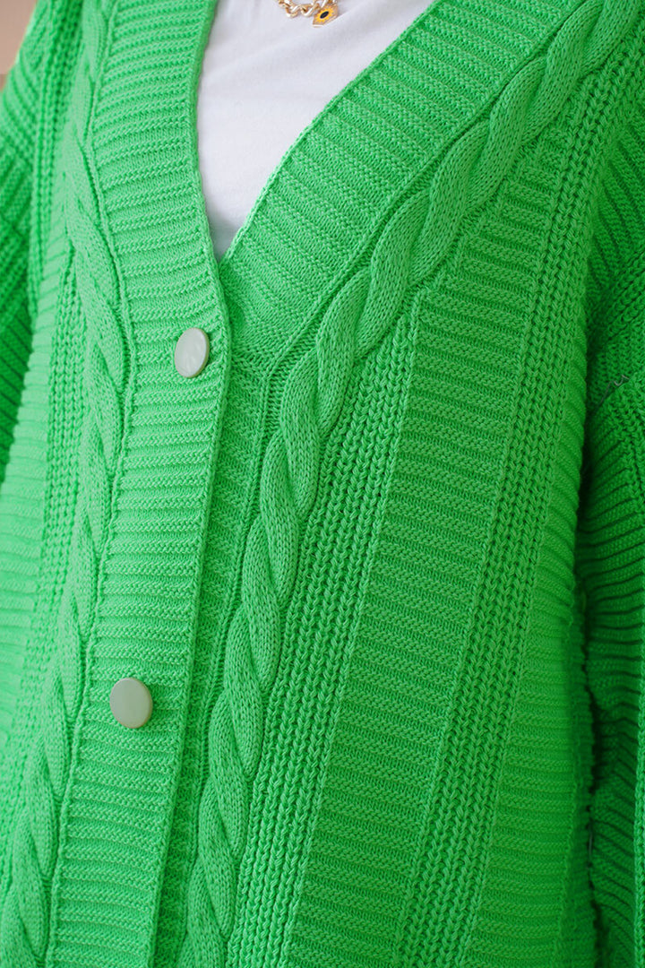 BGD Women Hijab Cardigan - Green - Villeurbanne