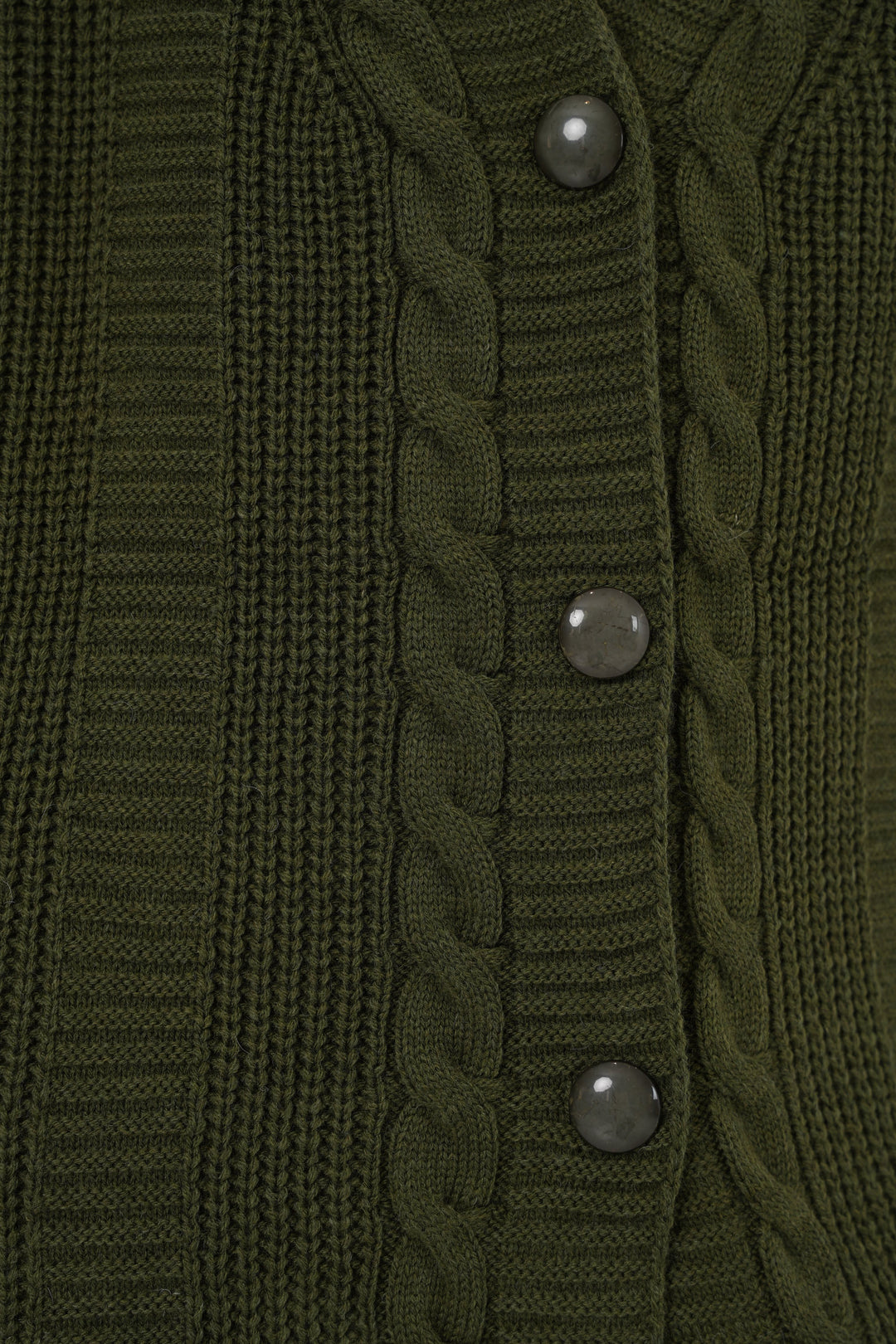 BGD Women Tesettür Triko Hırka - Haki - Călăraşi