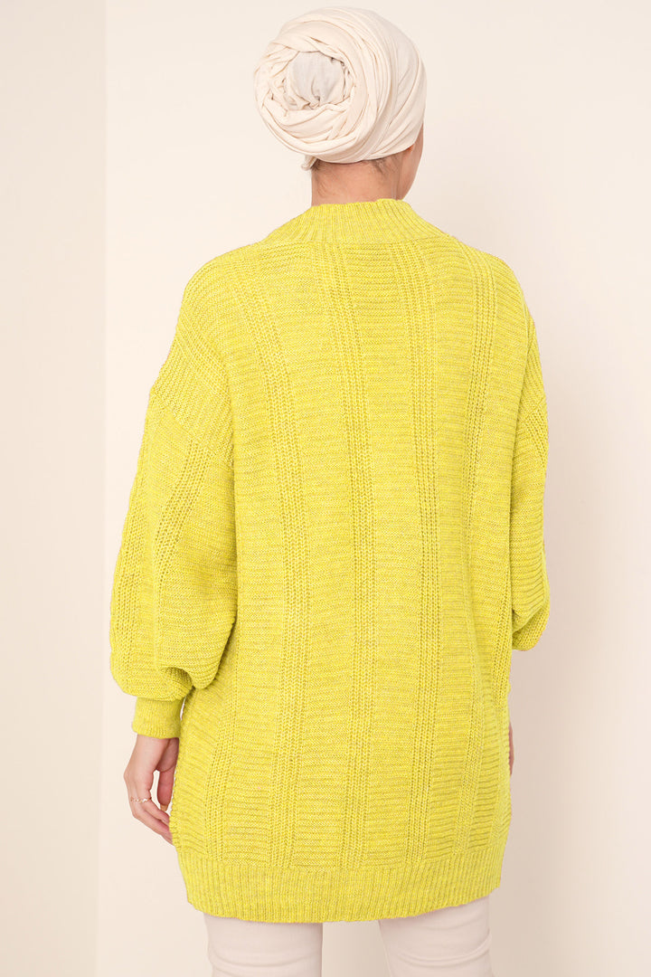 BGD Women Hijab Cardigan - Yellow - Hanover Park