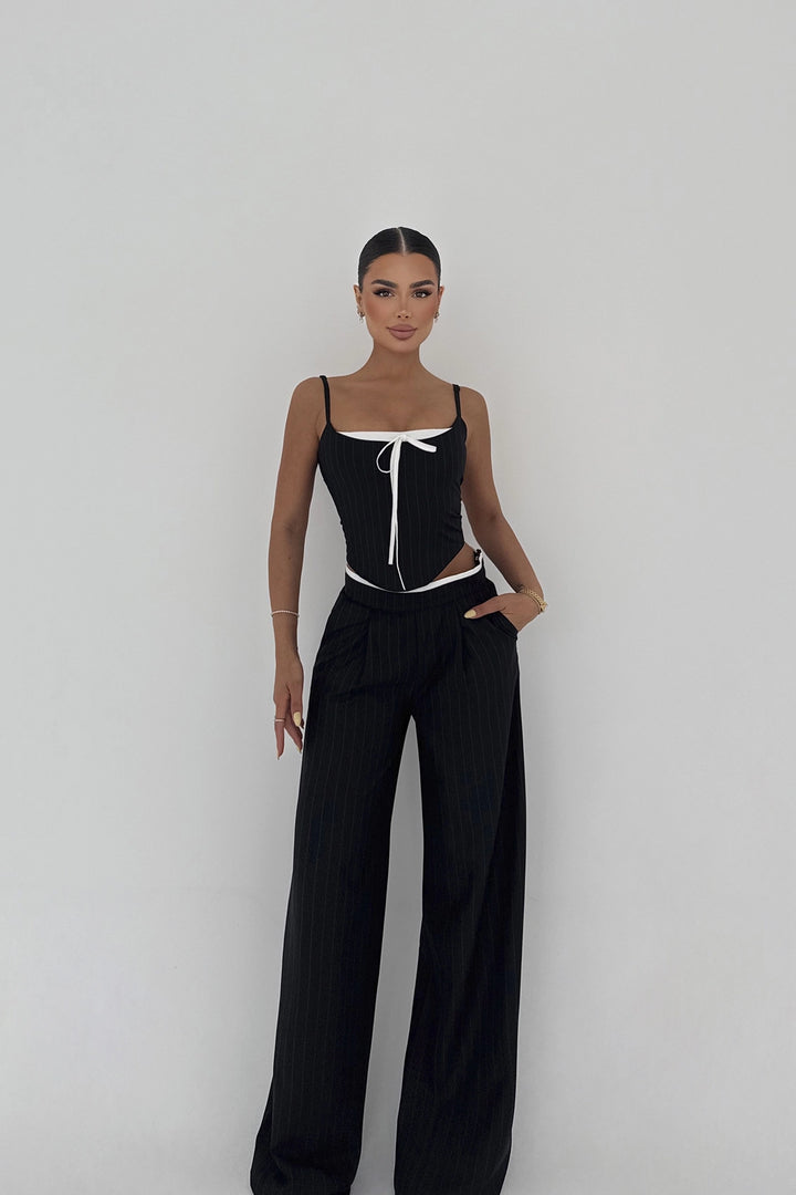 EYY Women Siyah Pantolon Takımı - Almere