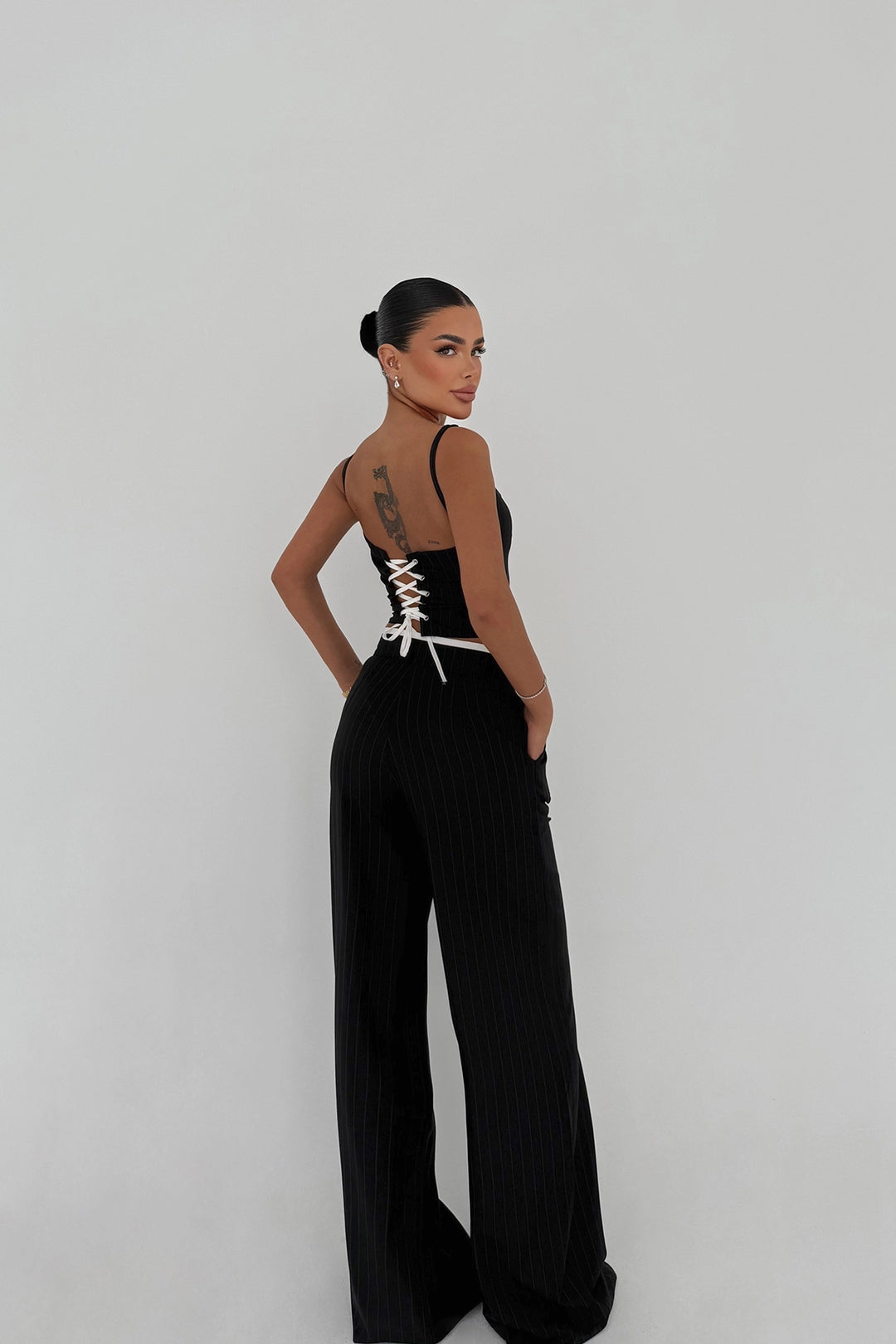 EYY Women Siyah Pantolon Takımı - Almere