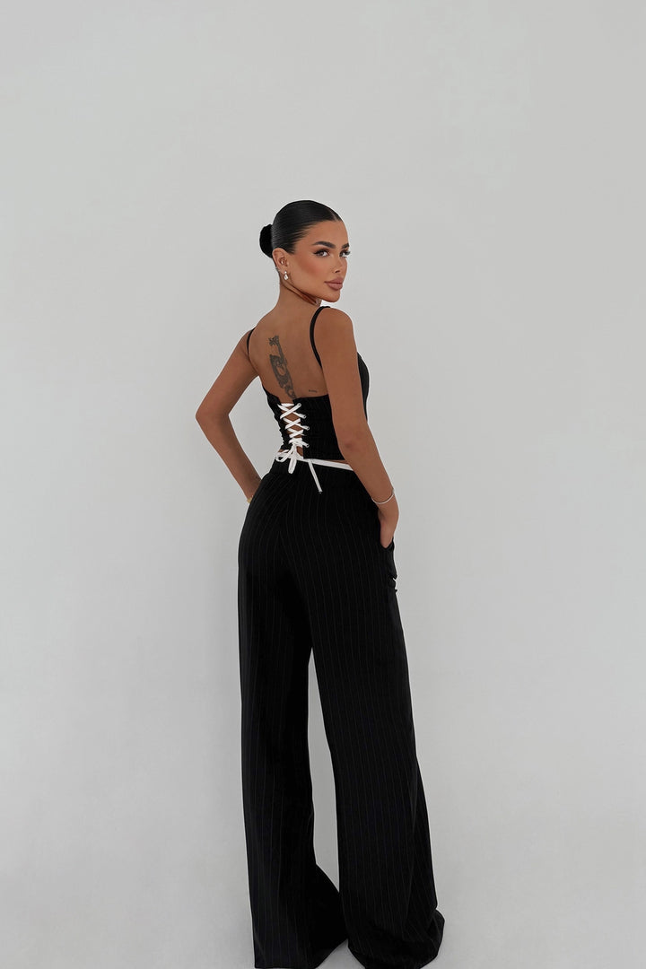 EYY Women Siyah Pantolon Takımı - Almere