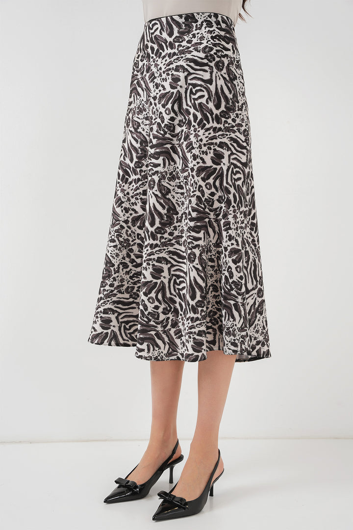 BGD Women Satin Skirt - Z.Bej - Tepic