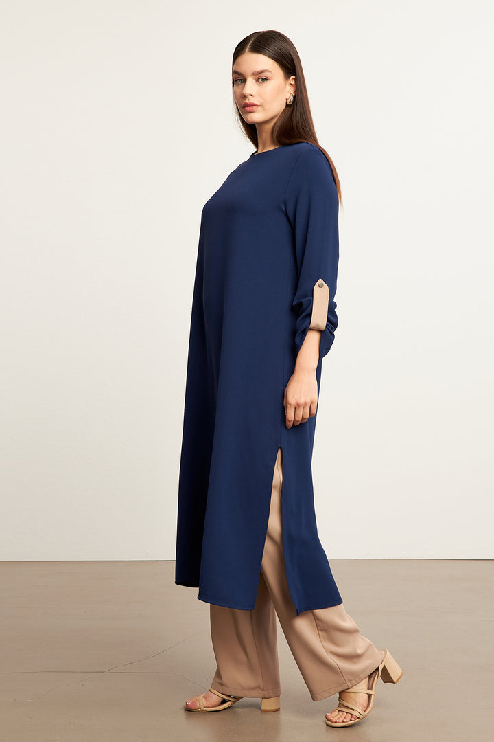ZRF Women Afra Tunic Pants Set - Indigo - Lodi