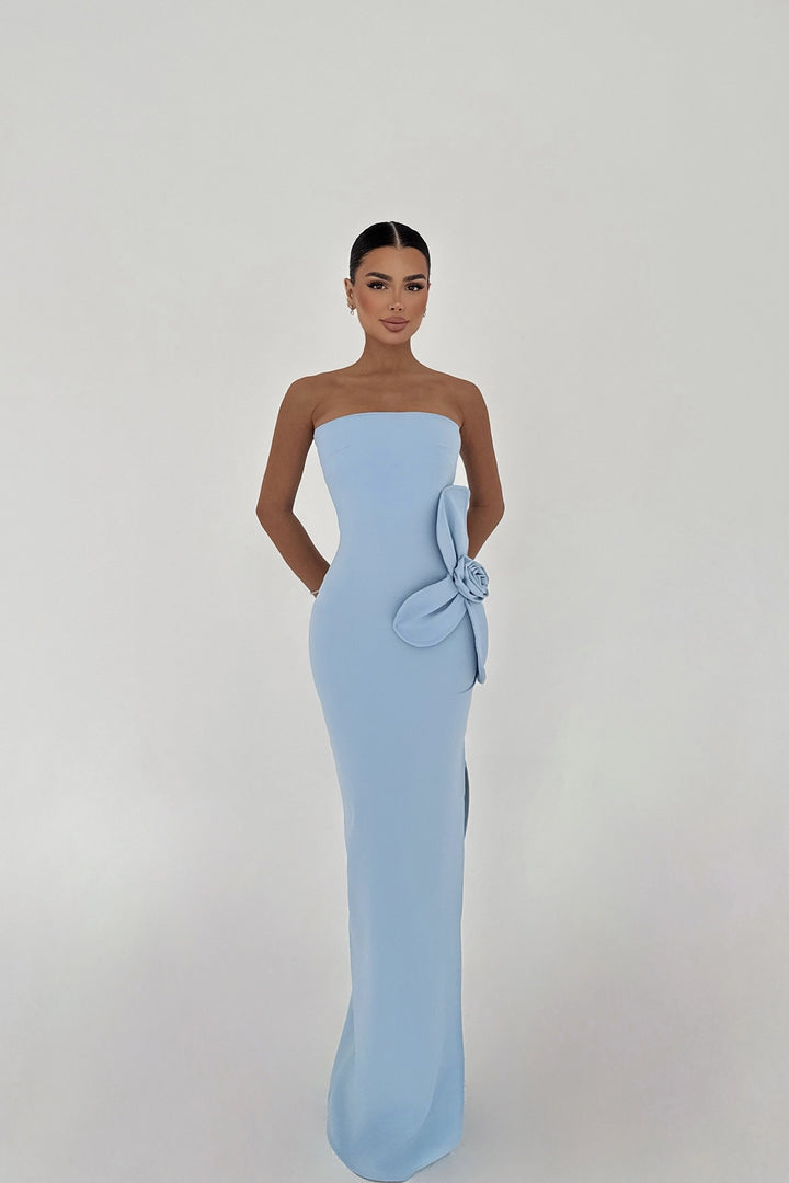 EYY Women Mavi Daysi Straplez Elbise - Parkland