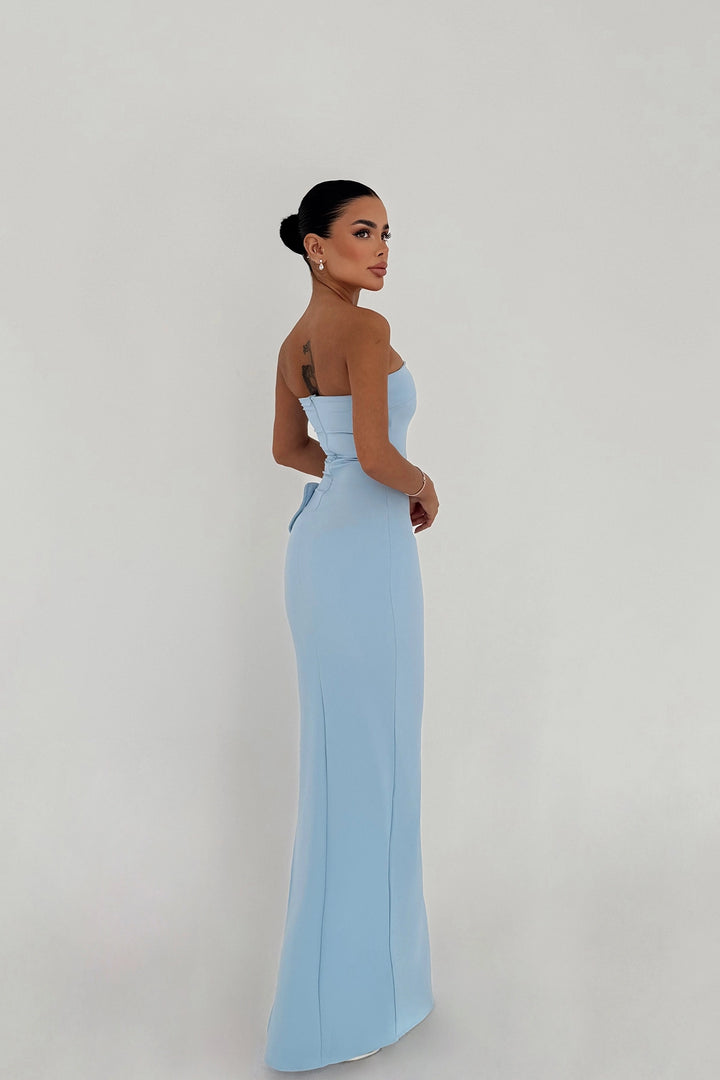 EYY Women Mavi Daysi Straplez Elbise - Parkland