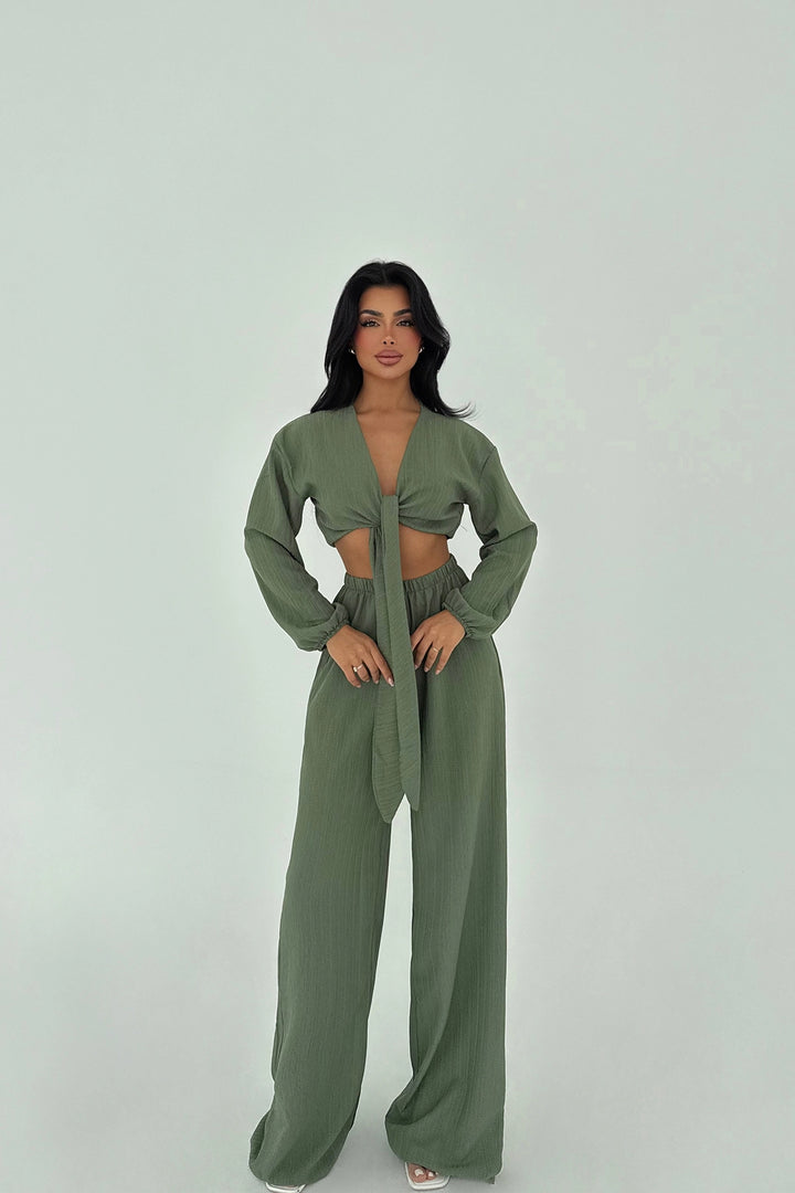 EYY Women Yeşil Adelina Bağcıklı Takım - Saguenay