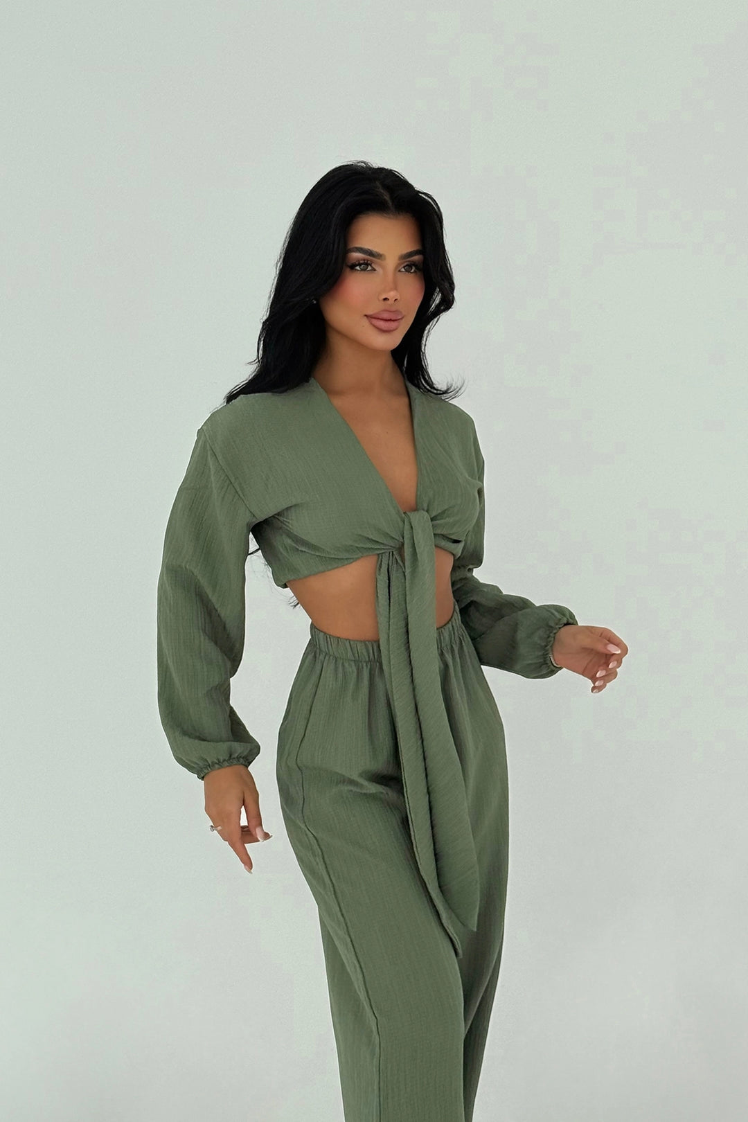 EYY Women Yeşil Adelina Bağcıklı Takım - Saguenay