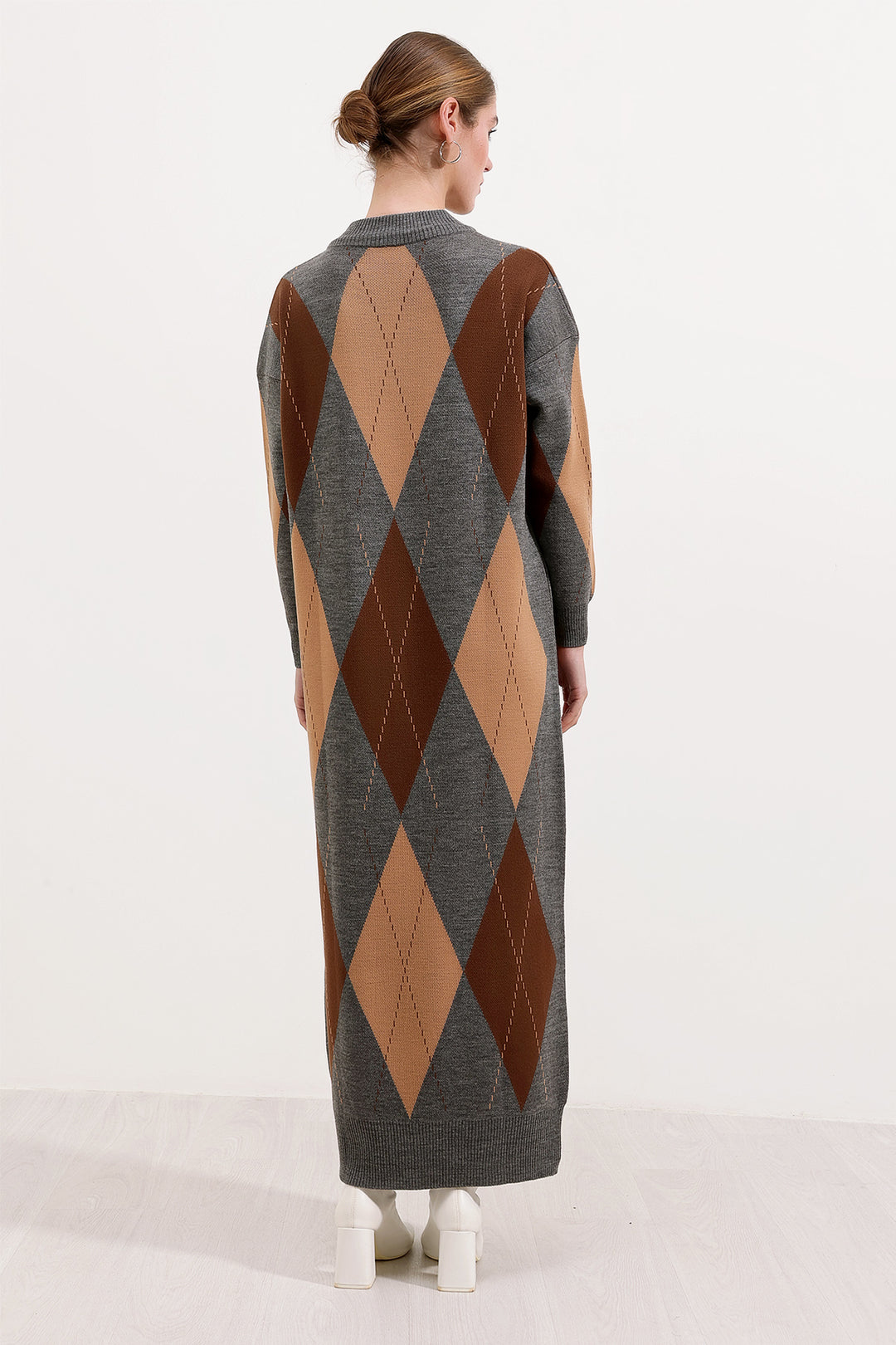 BGD Women Knit Dress - Dark Gray - Avondale